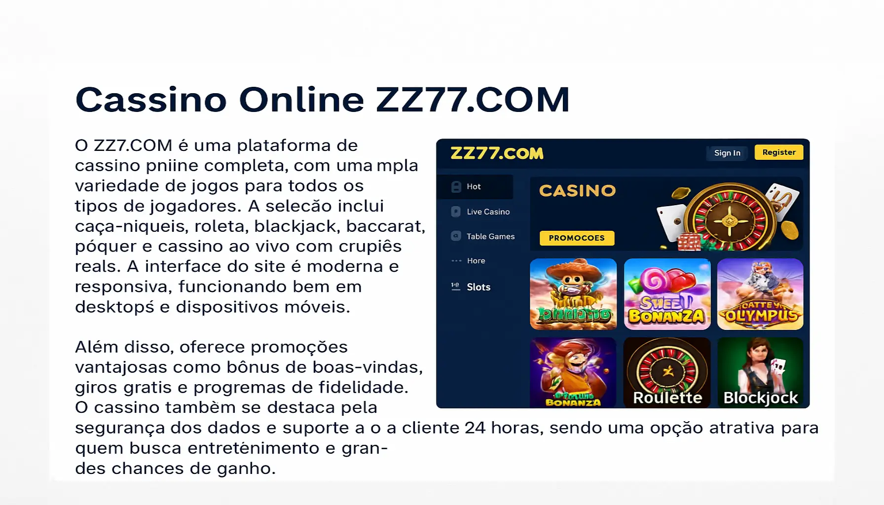Cassino Online ZZ77.COM